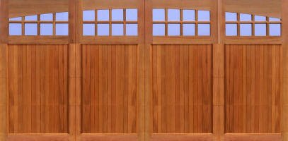 wood overhead doors
